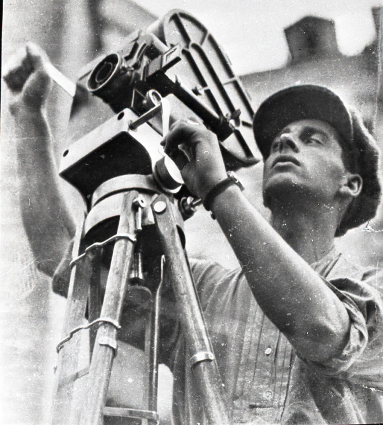 MAN WITH A MOVIE CAMERA