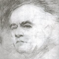 І.Літинський. Автопортрет (ескіз-замальовка)